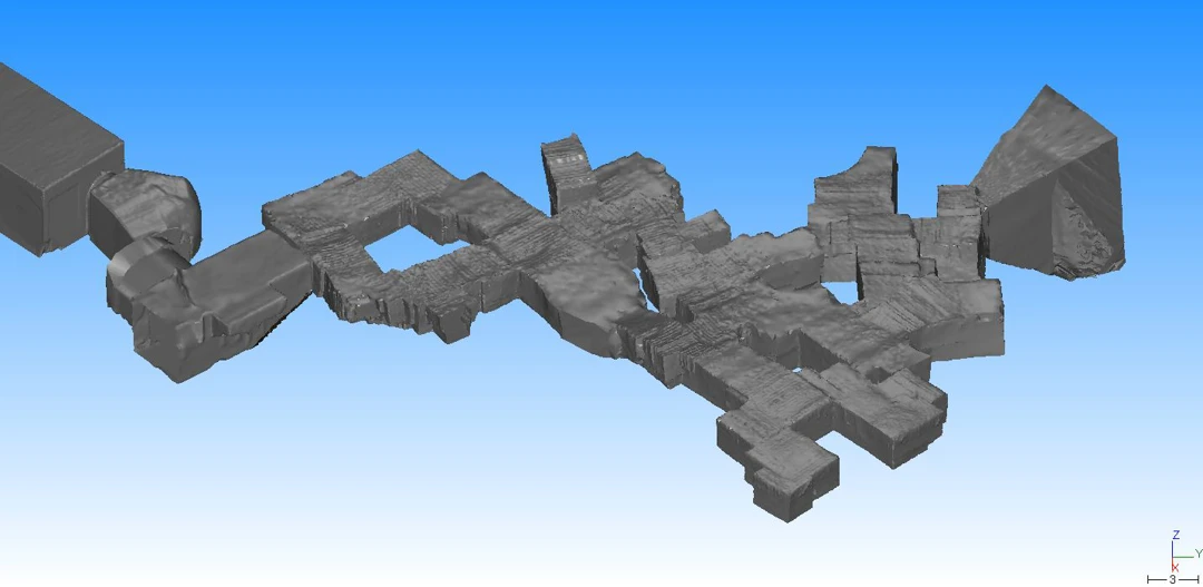 3D render of anthropic cavity - Archimeter