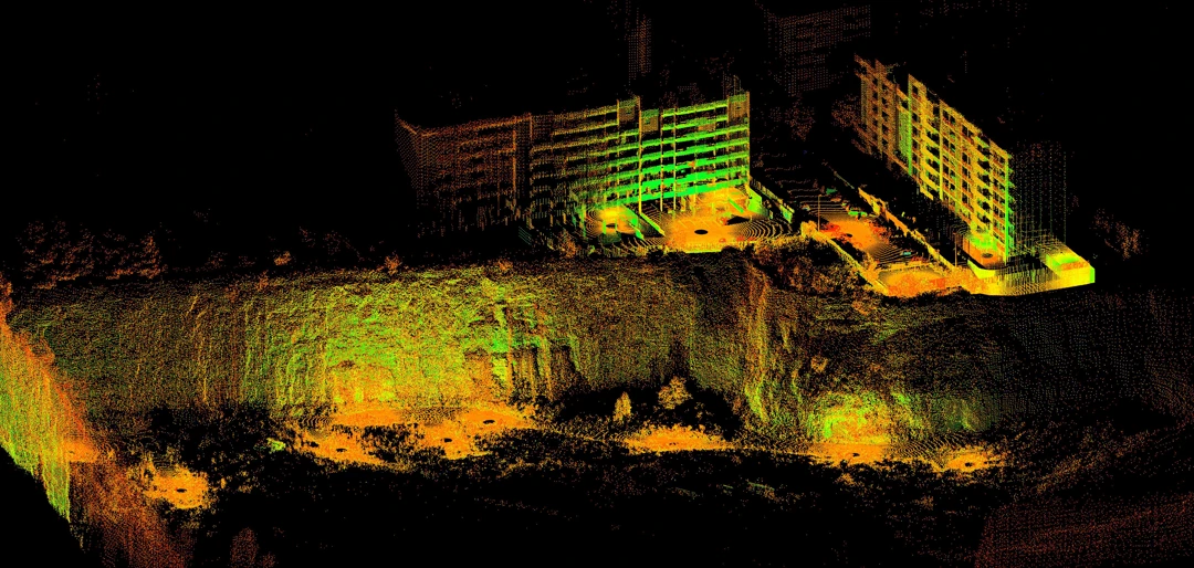 3d laser scanner survey Ex Quarry Di Maso - Bari - Archimeter