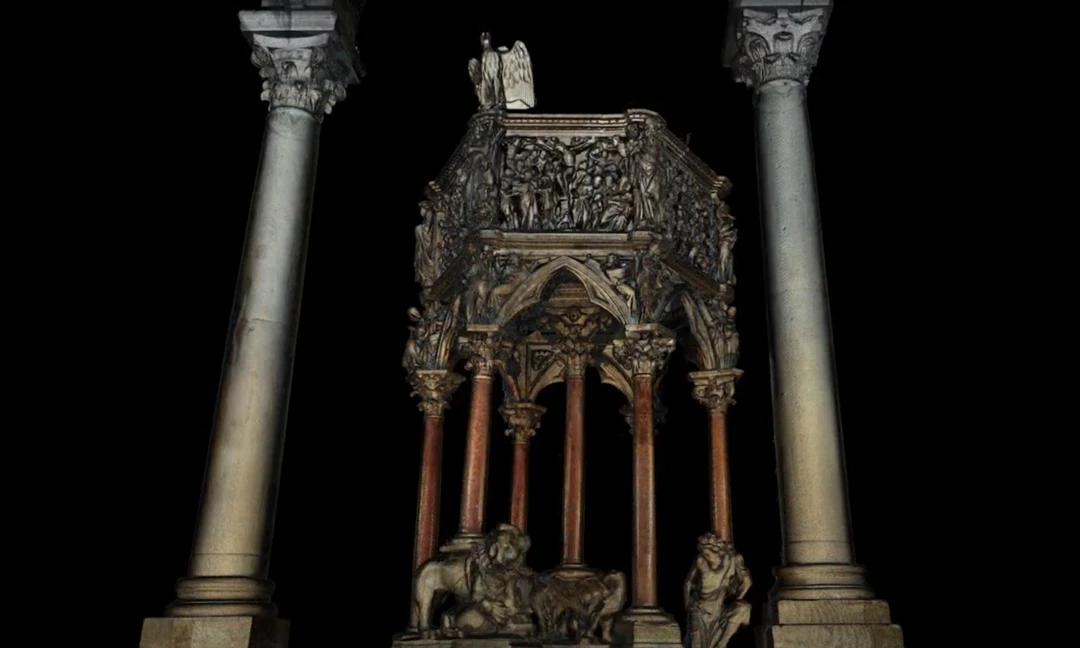 Fotogrammetria Pulpito di Sant'Andrea - Pistoia - Archimeter